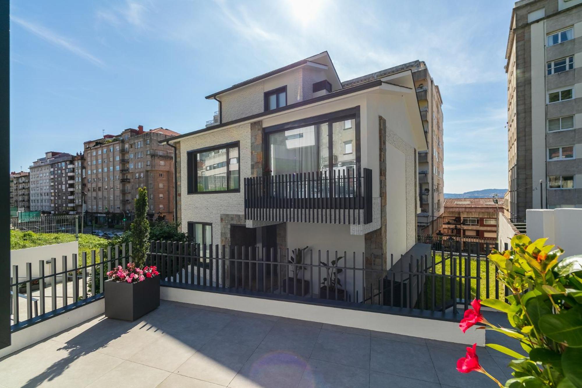 Elegante Y Luminoso En Vigo - Apto 6 By Cabana Rentals Luaran gambar
