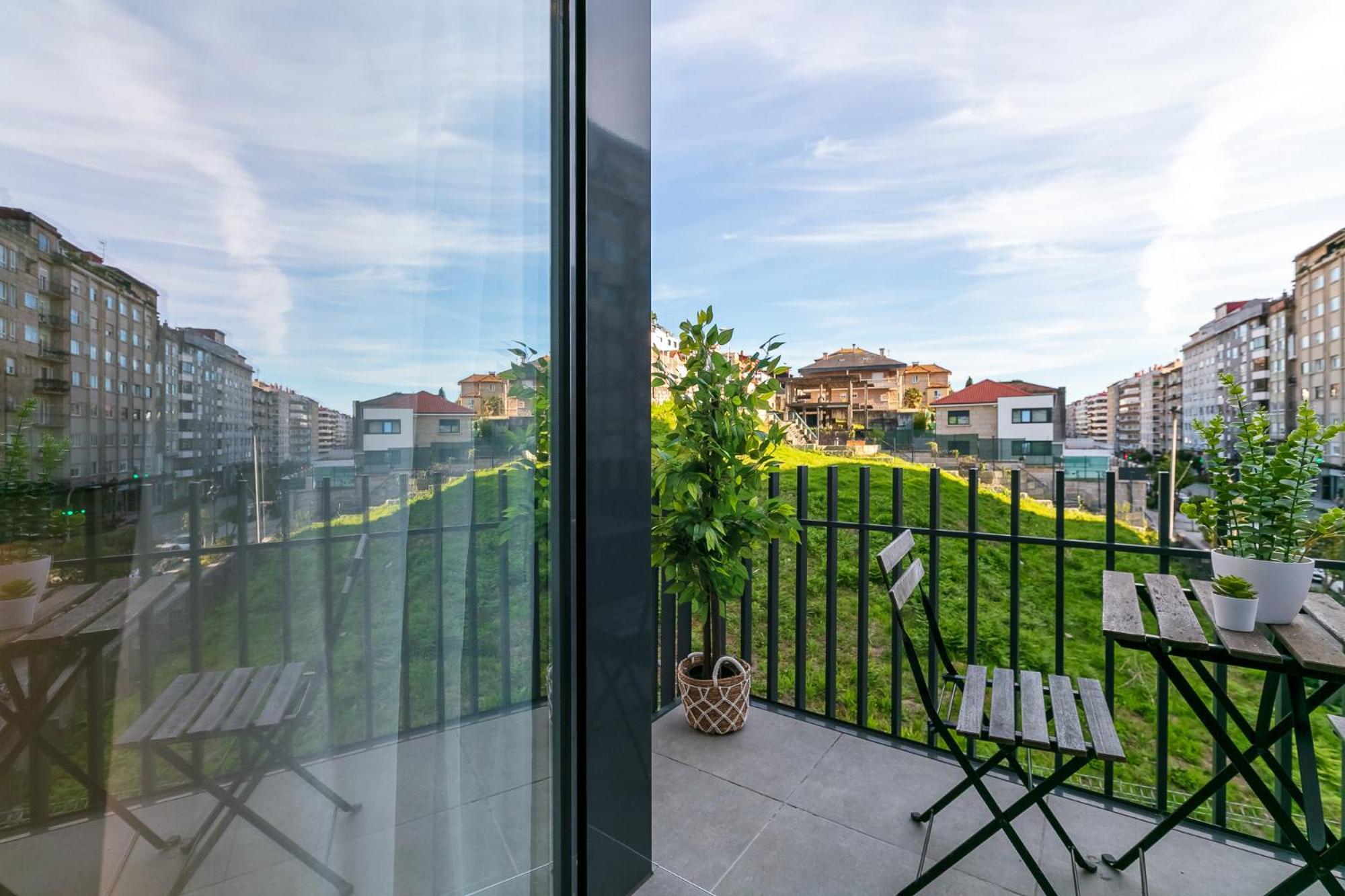 Elegante Y Luminoso En Vigo - Apto 6 By Cabana Rentals Luaran gambar
